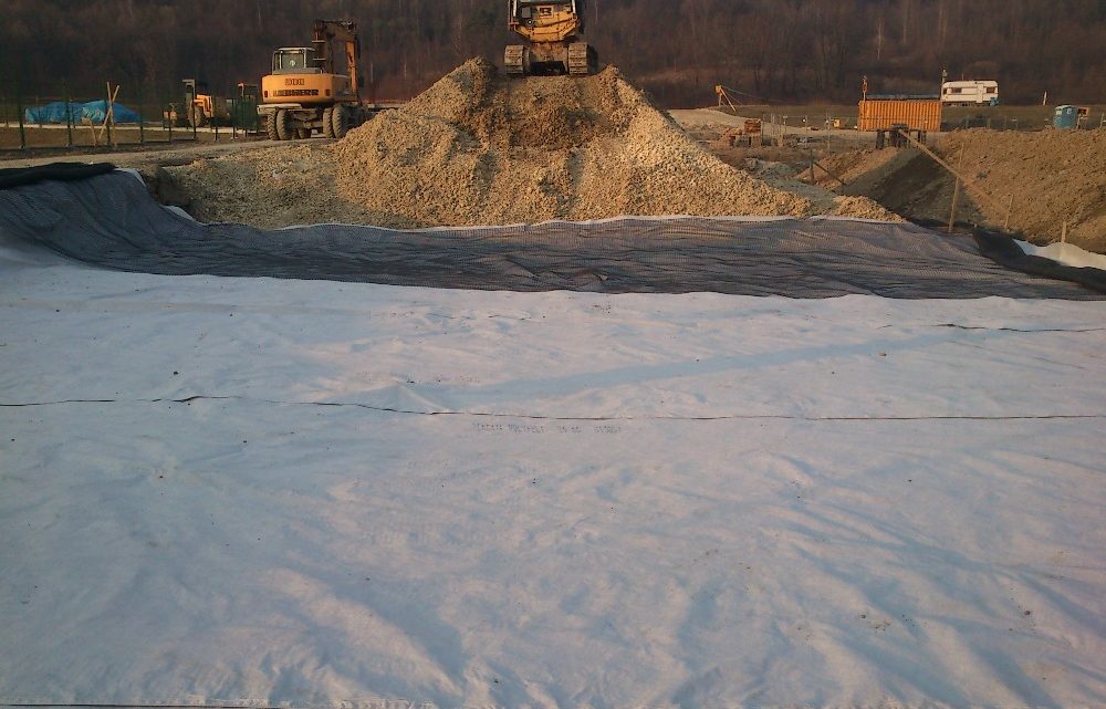 Stabilizacja gruntu przy użyciu geowłókniny